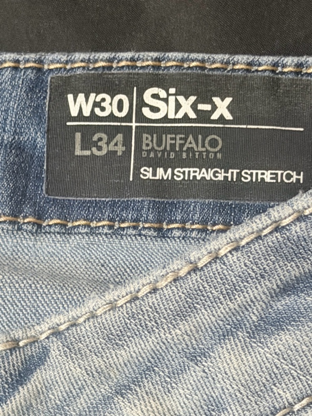 Buffalo David Bitton Light Blue Straight Leg Jeans - Picture 7 of 8